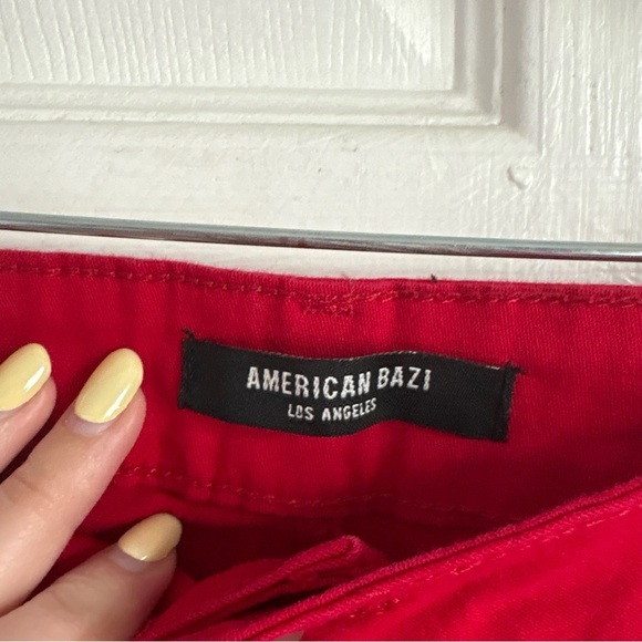 Red American Bazi Cargo Pants - Size Large - Picture 3 of 5